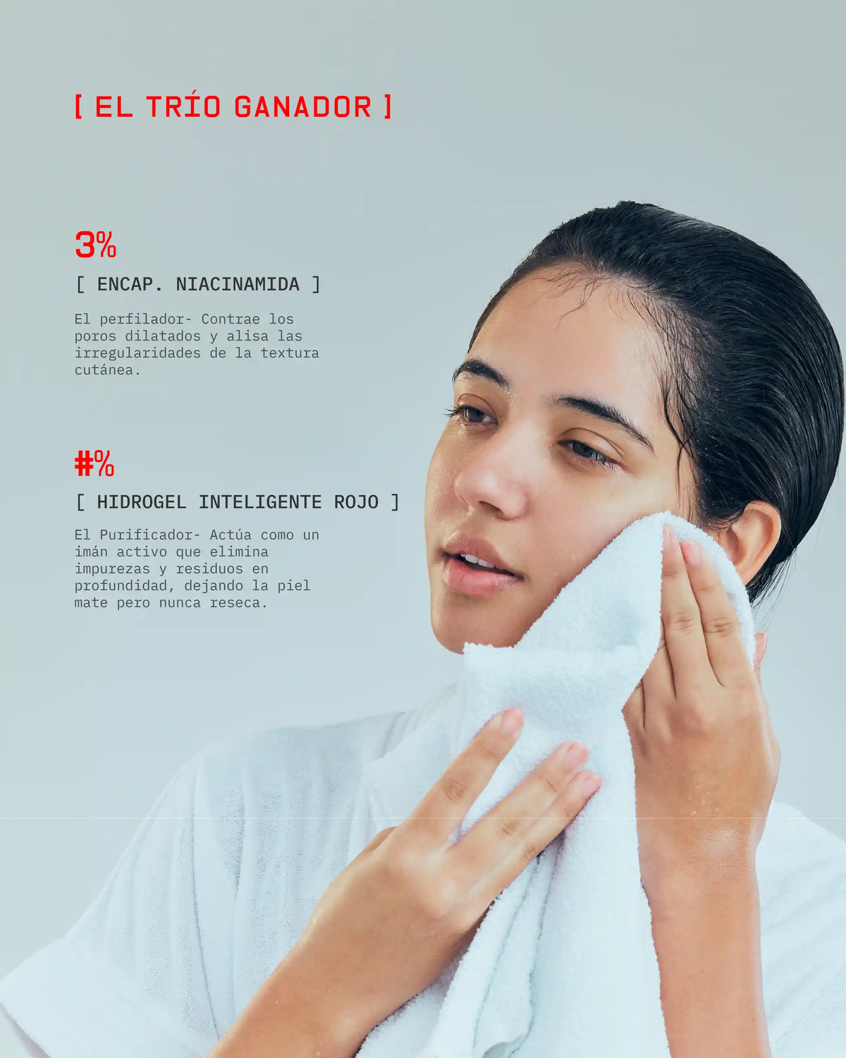 Limpiador en Gel Universal con Niacinamida al 3%