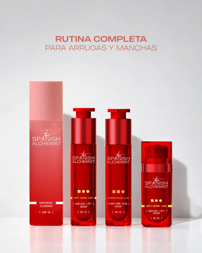 Rutina Completa para Arrugas y Manchas