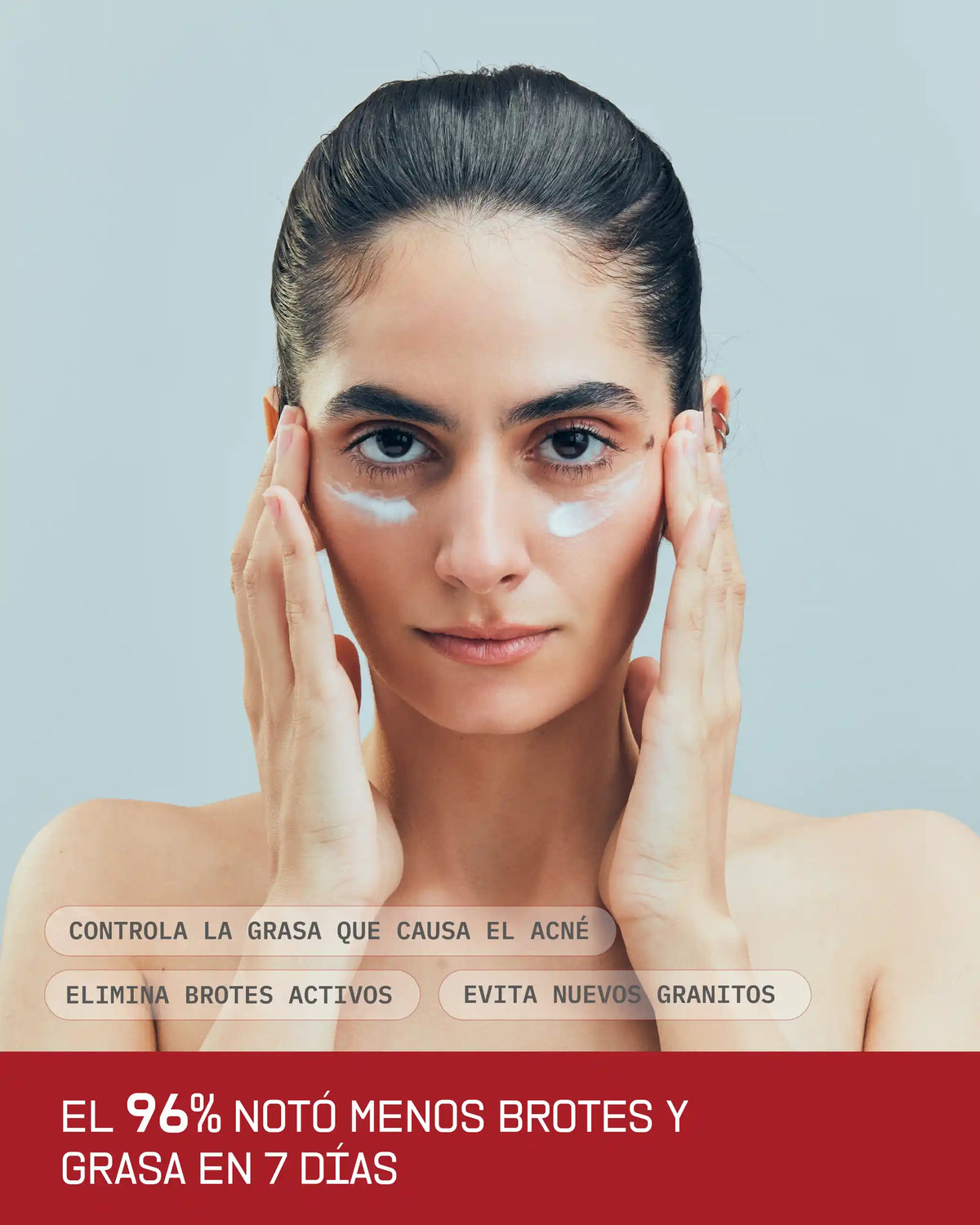 Rutina Esencial Antiacné con Niacinamida, Ácido Salicílico, Nelupure, Ácido Hialurónico y Vitamina E para Piel Sensible