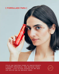 Sérum Antiedad con Vitamina C al 5%, Péptidos y Extracto de Orquídea