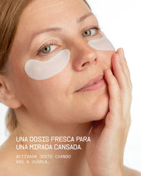 Mascarilla de Ojos de Colágeno Liofilizado con Ácido Hialurónico y Péptido - Pack de 2