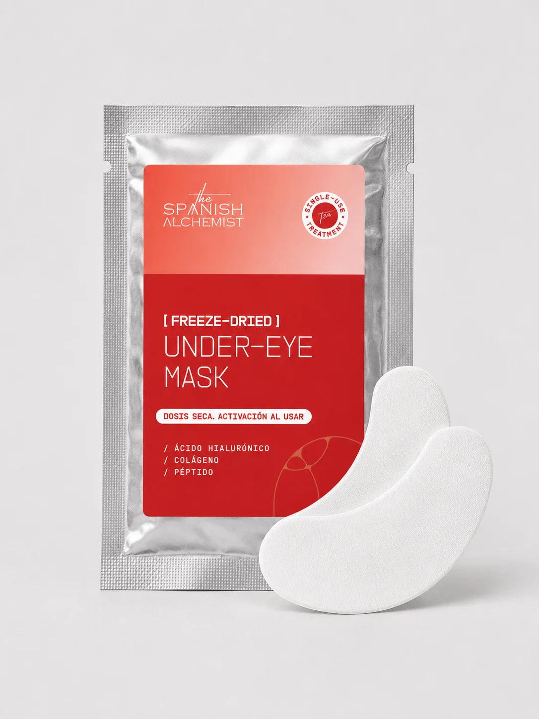Mascarilla de Ojos de Colágeno Liofilizado con Ácido Hialurónico y Péptido - Pack de 2