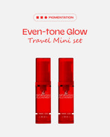 Even-tone glow travel mini set cover image