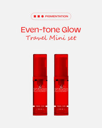 Even-tone glow travel mini set cover image