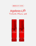 Vitamin-C Anti Aging Travel Mini Routine with Peptides, Orchid Stem Cells & Collagen-Boosting Algae for Oily & Combination Skin