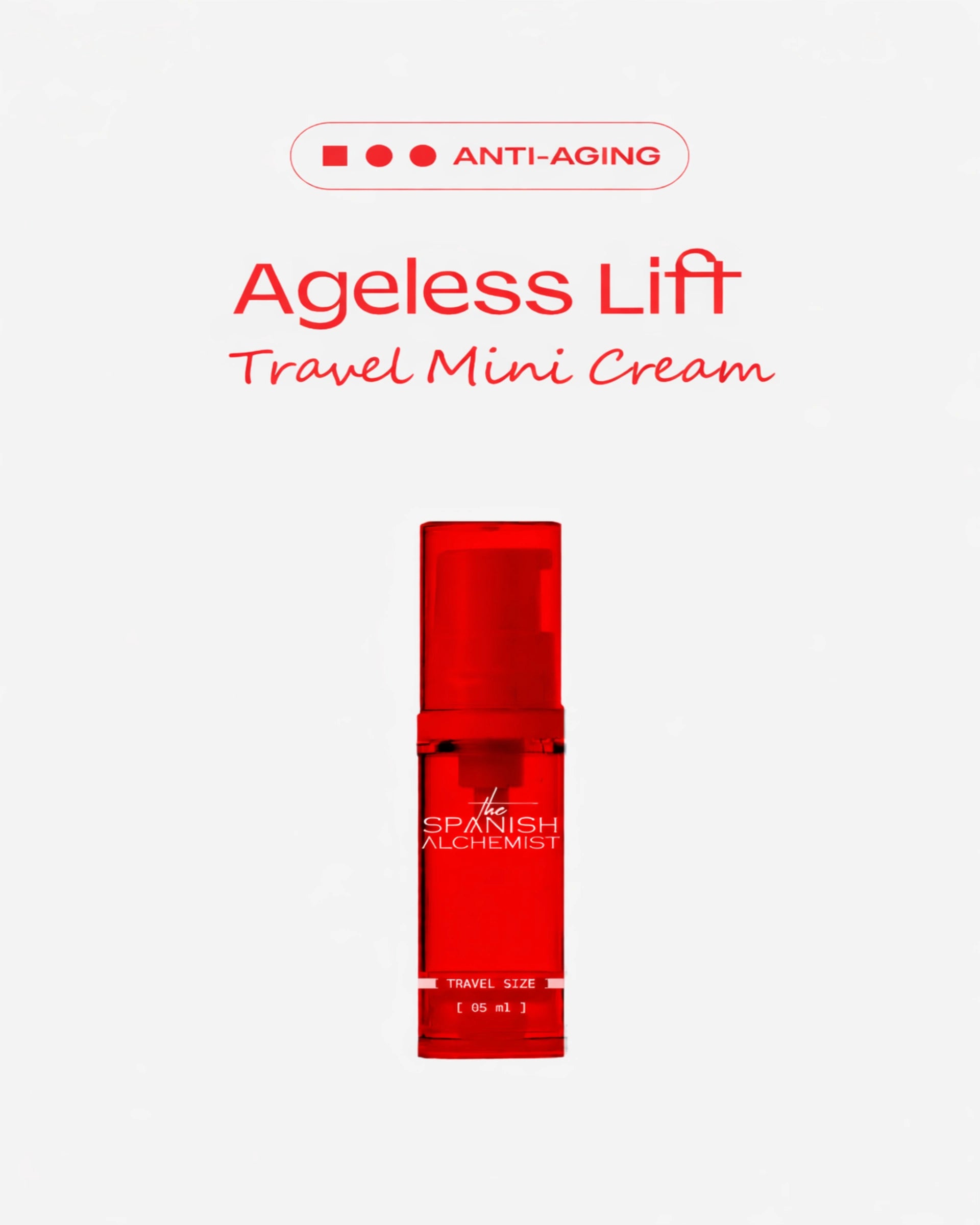 Ageless Lift Travel Mini Cream Cover Pic