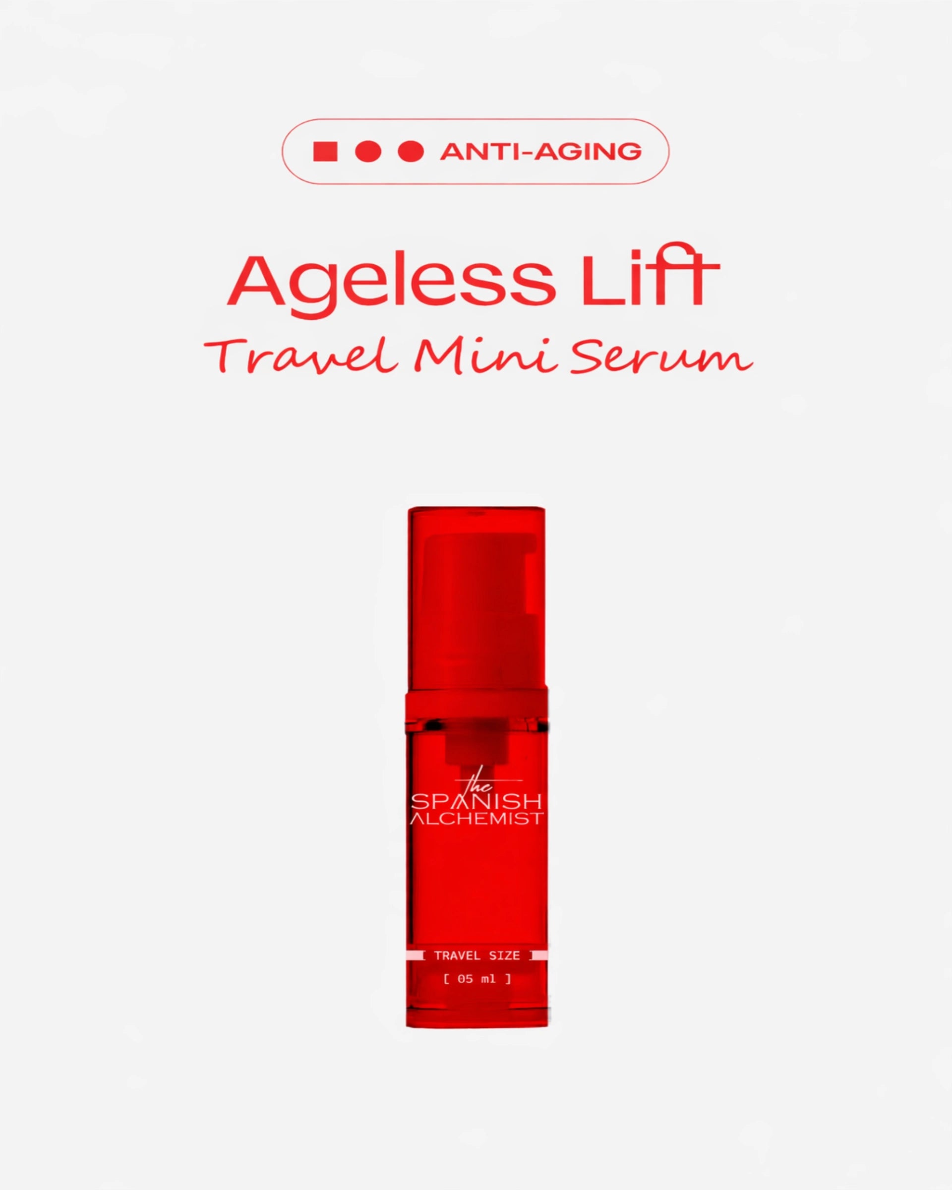 Ageless Lift Travel Mini Serum Cover Pic